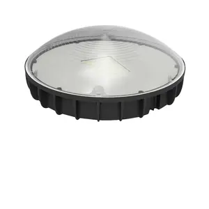 Nieuwe Ronde Vorm 50W 80W Bewegingssensor Luifel Licht Ct Vermogen Verstelbare Witte Ronde Luifel Dimbaar Led Parking Luifel Licht