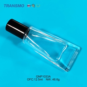 Tube de brillant à lèvres en verre écologique personnalisé avec logo, 10 ml, applicateur à bille, emballage cosmétique pour crème contour des yeux, vente en gros - Product Image 6