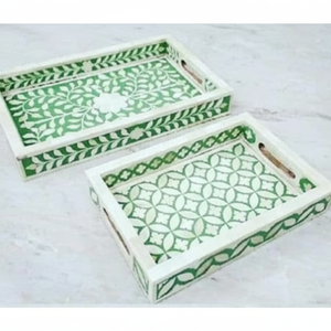 Modern Square <b>Tray</b> Resin Inlay High Quality Breakfast Serving <b>Tray</b> <b>Plant</b> for Home Hotel Restaurant Best Quality Decorative <b>Trays</b> - Product Image 1
