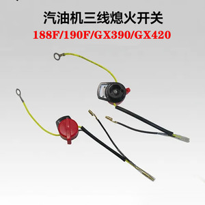 Interrupteur d'arrêt à deux ou trois fils 168F/188F pour générateur à essence, pièces détachées pour pompe à eau et machine de jardinage - Product Image 5