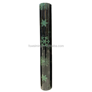 Impermeabile Fiocco di Neve Laser Disegno Stampato IN PVC Della Protezione Della Tabella Per Il <span class=keywords><strong>Vetro</strong></span> Tavolino - Product Image 2