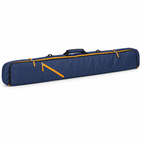Sac de transport personnalisé pour équipement de ski long avec fermeture éclair et poignées de transport