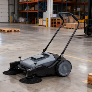 High Quality AL920 Manual Sweeper Efficient Cleaning for Warehouse Non Electric <strong>Compact</strong> Design - Product Image 1
