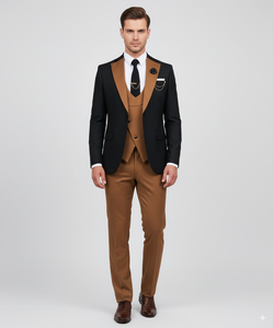 Traje blazer slim fit para hombre, estilo casual de negocios, recién llegado, gran venta, alta calidad, ropa formal de oficina. - Product Image 3