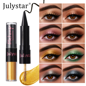 บิวตี้ เมคอัพ 2-in-1 อายแชโดว์เนื้อลิควิดแบบหัวคู่ สีชัด ติดทนนาน กันน้ำ 8 สี สำหรับผิวโทนกลาง 3 กรัม+4 มล. อายุการเก็บรักษา 3 ปี - Product Image 3