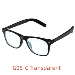 Smart <b>Bluetooth</b> Glasses G05 Plastic Titanium Frame 33g With <b>Microphone</b> For Phone Call Blue Light UV Protection - Product Image 2