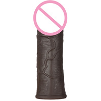 Anneau pénien réaliste en silicone pour homme, extensible, épaissi, creux, étanche à 100 %, jouet sexuel pour adulte, vente en gros