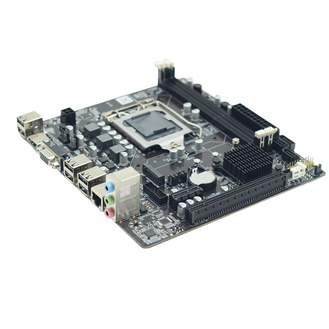 Factory Motherboard Desktop H61 Cpu Combo 1155 Core I3 2120 for Pc Gaming 8GB DDR3 Desktop Memory Motherboard With CD