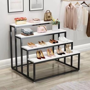 Kelly Floor-standing Three Layer Shoes Racks Bag Table <b>Stand</b> Shoes Display Shelf for Retails Sale - Product Image 4
