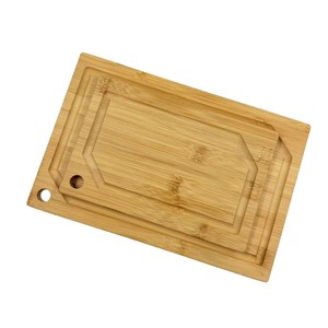 Bamboo Cutting Board <b>Set</b> Rectangle 23x15cm 30.5x20cm 38.5x25.5cm 44x30.5cm For Kitchen Vegetables Fruits Home Use - Product Image 1