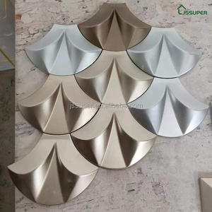 JSSUPER tridimensionnel 3D brique de ciment café Restaurant fond mur intérieur extérieur Art étanche carrelage mural - Product Image 4