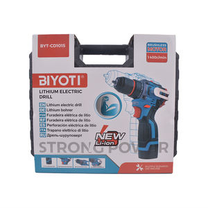 <span class=keywords><strong>Perceuse</strong></span> à <span class=keywords><strong>percussion</strong></span> sans fil portable BIYOTI à vitesse variable CC, batterie lithium-ion, mini <span class=keywords><strong>perceuse</strong></span>, tournevis, machine à percer - Product Image 6