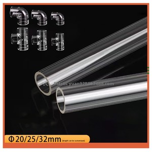 Tubo Filtro per Acquario in PVC Trasparente Cavo, Direttamente dalla Fabbrica, Misure 20/25/32mm, Modello 202532mm, Raccordi per Acquario - Product Image 3