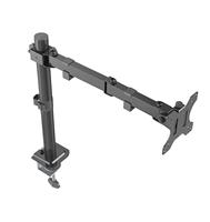 Bras de support de moniteur unique économique Support d'écran d'ordinateur avec support articulé pour bras de montage de moniteur