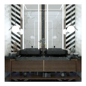 Combo hôtel imperméable toilette vanité unité bain sous évier meubles flottant salle de bain vanité armoire ensemble avec différentes tailles - Product Image 6