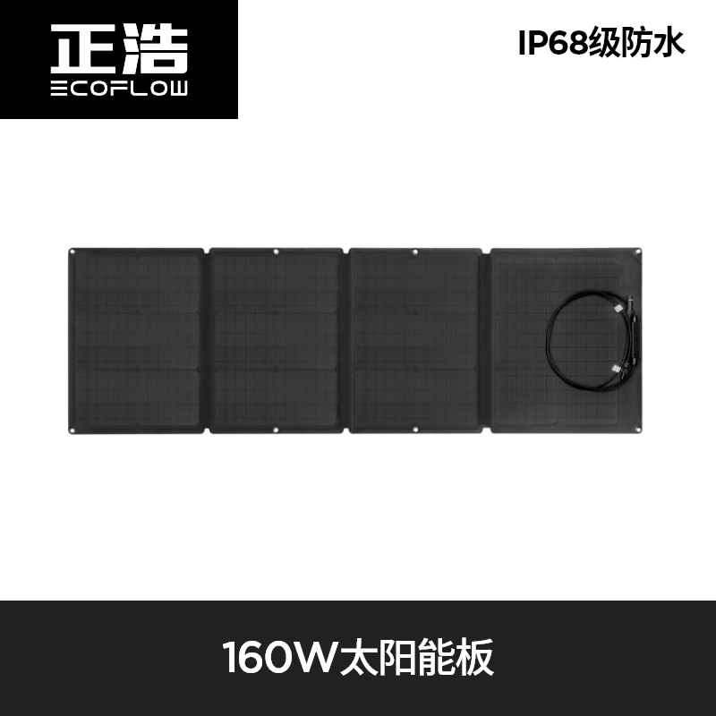 EcoFlow 160 watt solar panel