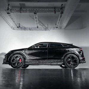 Film d'emballage en vinyle pour voiture PET Adhésif Haute Brillance Dyno Forged Carbon Hard Carton Body Removable Heat Gun Car Wrap Vinyl PVCTPU PPF - Product Image 3