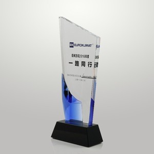 รางวัลคริสตัล K9 สลักข้อความตามสั่ง พร้อมแผ่นโลหะสำหรับของที่ระลึก ขายส่ง - Product Image 5