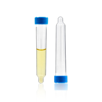 Tubo de Recolección de Muestras de Orina de 12 ml con Tapa de Rosca, Recipiente para Orina, Tubos de Ensayo para Centrífuga de Sedimentos, Suministros de Laboratorio