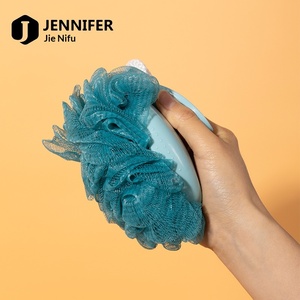 <span class=keywords><strong>JENNIFER</strong></span> Esponja de Baño Grande, Suave y Espesa, con Espuma, Linda, en Forma de Flor, Venta al por Mayor - Product Image 4