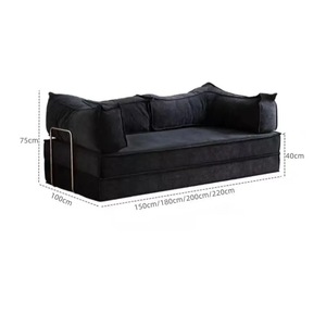 Sofá Cama Moderno Reclinable Simple sin Estructura con Función Expandible y Embalaje al Vacío, Sofá Teddy - Product Image 6
