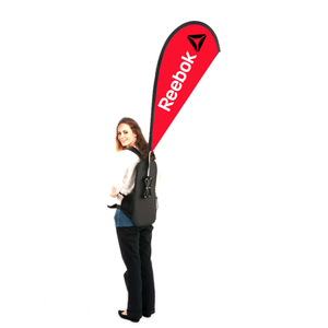 Promotion d'usine personnalisé plume plage drapeau haute qualité publicité extérieure décoration bannière drapeaux pour pneus <span class=keywords><strong>vente</strong></span> - Product Image 1