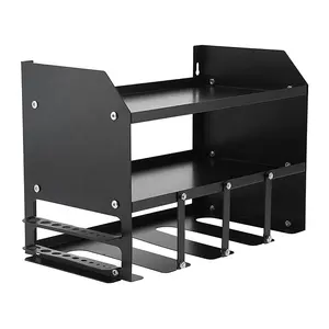 Dongguan LW OEM Sheet Metal Factory SECC SPCC SGCC SGLD Power Tool Rack Wall Mounted Power Tool Storage Rack Heavy Tool Shelves