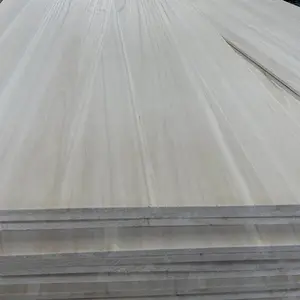Paulownia board finger joint tavola in legno massello per parete