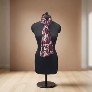 Digital Print Floral <b>Scarf</b> Cotton <b>Long</b> Stole Women's Shawl Multipurpose All Season Wrap - Product Image 3
