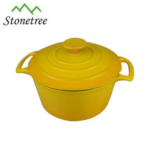 Wonderful <strong>Kitchenware</strong> 8 Pcs Enamel Cookware Cast Iron Casserole - Product Image 2