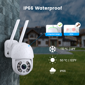 ICSEE Smart Auto Tracking <span class=keywords><strong>IP</strong></span> Domo PTZ Cámara Visión nocturna a todo color Seguridad inalámbrica CCTV Datos en la nube al aire libre CMOS AI Humanoide - Product Image 6