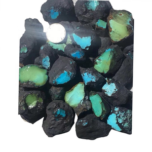 Pierres précieuses de turquoises chinoises, vente en gros, pierres précieuses spiderman - Product Image 6