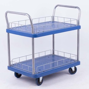 AOCHEN Heavy Duty Steel Aluminium <strong>Platform</strong> Trolley for Industrial Material Handling Logistics Solutions <strong>Rolling</strong> <strong>Cart</strong> - Product Image 4