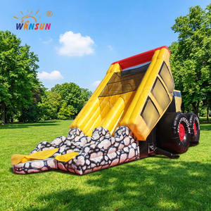 Tobogán Inflable Gigante Comercial Personalizado WINSUN con Forma de Camión de Carga Pesada - Product Image 1