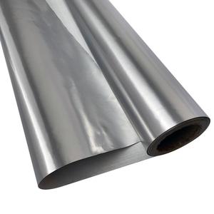 Matériau d'isolation ignifuge <span class=keywords><strong>de</strong></span> classe A, tissu en <span class=keywords><strong>fibre</strong></span> <span class=keywords><strong>de</strong></span> <span class=keywords><strong>verre</strong></span> laminé d'aluminium pour l'isolation des bâtiments ou des équipements - Product Image 1