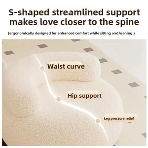 Cream-Style Backrest Round Wood Stool | Minimalist Modern Low Stool for Living Room Tea <strong>Table</strong> Shoe <strong>Changing</strong> &amp; Sofa - Product Image 6