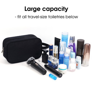 Custom logo Large Cosmetic Zipper <b>Men</b> Travel <b>Toiletry</b> <b>Bag</b> Organizer Luggage Travel <b>Bags</b> - Product Image 4