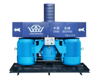 Kepala Drive PCP dua motor, perangkat Drive Grout vertikal pompa sekrup 150 HP kepala Drive dua motor