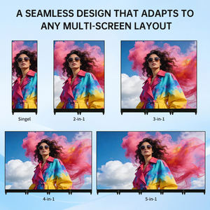 Dış Mekan İç Mekan LED Poster Ekranı Ultra İnce Taşınabilir Dijital Banner Led Panel Video İnce Reklam Posteri Taşınabilir Led Ekran - Product Image 2