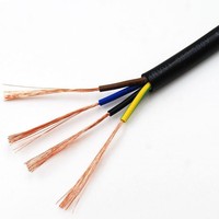 Neue 2,5mm RVVB 2-adrige elektrische Drähte/Kabel PE/PVC Dual Sauerstoff freies Kupfer Niederspannung isoliert für den Heimgebrauch