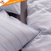 Ensemble de literie imprimé 100 % coton écologique de qualité européenne, 4 pièces, housse de couette et draps, vente en gros, usine OEM