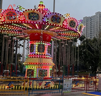 Manège à chaises volantes pour enfants, équipement d'attraction de parc d'attractions pour aire de jeux