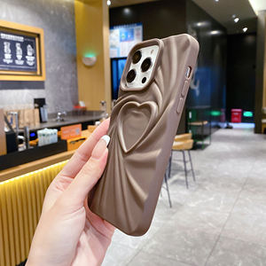 Custodia 3D Love tinta unita per <span class=keywords><strong>iphone</strong></span> per <span class=keywords><strong>iPhone</strong></span> 17 Pro MAX Cover protettiva personalizzata custodie per telefono cellulare in Silicone - Product Image 5