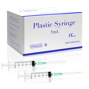 Jeringa <span class=keywords><strong>Veterinaria</strong></span> Desechable de 1-60 ml, Estéril, con Aguja de 25g y Conector Luer-Lock para Inyección de Medicamentos - Product Image 2