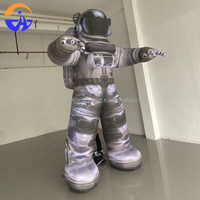 Modèle géant gonflable d'astronaute avec souffleur, personnage de dessin animé Spaceman pour festival de musique, publicité, décoration gonflable, accessoire