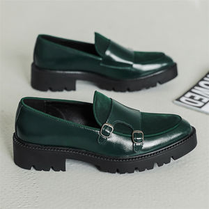 Chaussures habillées haut de gamme pour homme, confortables, à semelle souple, résistantes à l'abrasion, imprimé crocodile - Product Image 3