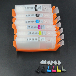 Cartucho de tinta recargable PGI150 CLI151 de 6 colores para impresora Canon <span class=keywords><strong>PIXMA</strong></span> MG6310 MG7110 MG7510 IP8710 PGI-<span class=keywords><strong>150</strong></span> con chip ARC - Product Image 1