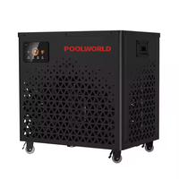 Pool World Mini Type R290 1hp bain de glace refroidisseur d'eau refroidisseur refroidi à l'eau système de refroidissement