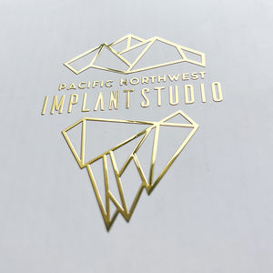 Offre Spéciale autocollants or argent avec logo personnalisé étiquettes de transfert UV 3D en vinyle de luxe imperméables pour l'emballage - Product Image 5