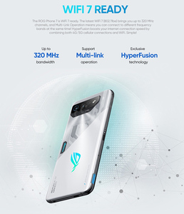 Teléfono Móvil Global Rom <span class=keywords><strong>ROG</strong></span> <span class=keywords><strong>Phone</strong></span> <span class=keywords><strong>7</strong></span>, Pantalla AMOLED FHD de 6.78'' y 165 Hz, Snapdragon Gen 8 Gen 2, Cámara de 50 MP, Batería de 6000 mAh, Carga Rápida de 65 W, 5G, para Juegos - Product Image 3